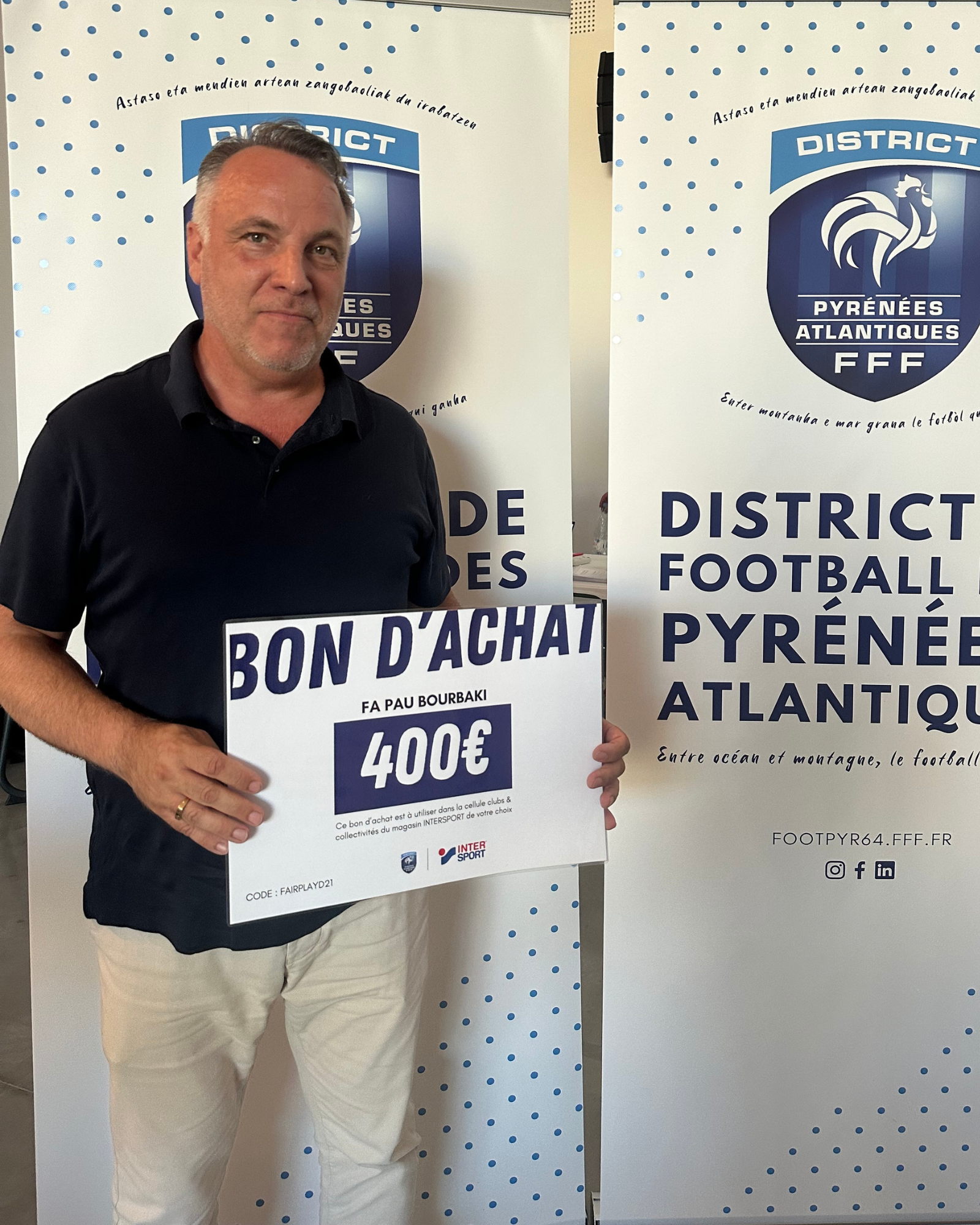 Le FA Pau Bourbaki et les Papillons de Pontacq (absents) en Départementale 2.